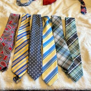 Men’s ties. All regular length. 6 ties for $13